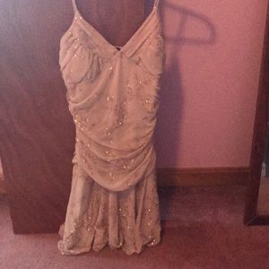 spaghetti strap formal dress